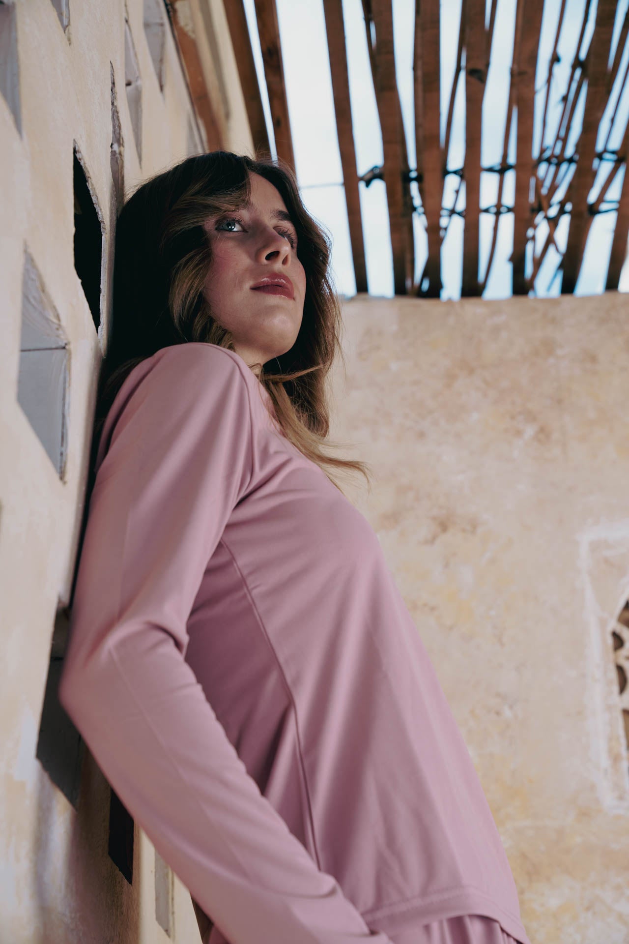 Dusty pink comfort pyjama