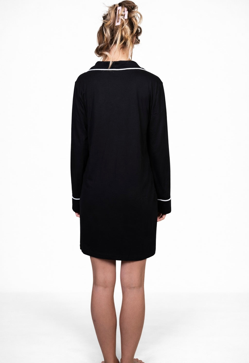 Midnight Contrast lounge night shirt